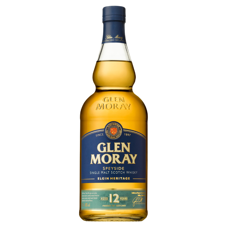 Glen Moray Single Malt 12 Years - 40%